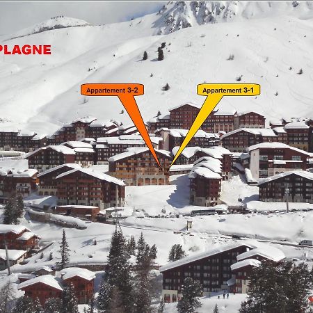 Belle Plagne 1 Appart 6 Pers Du Dimanche Au Dimanche Ski Au Pieds La Plagne Dış mekan fotoğraf
